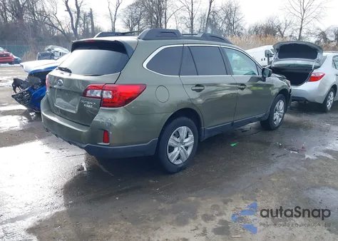 2016 Subaru Outback 2.5I z USA, uszkodzony, nr VIN 4S4BSAAC8G3290073